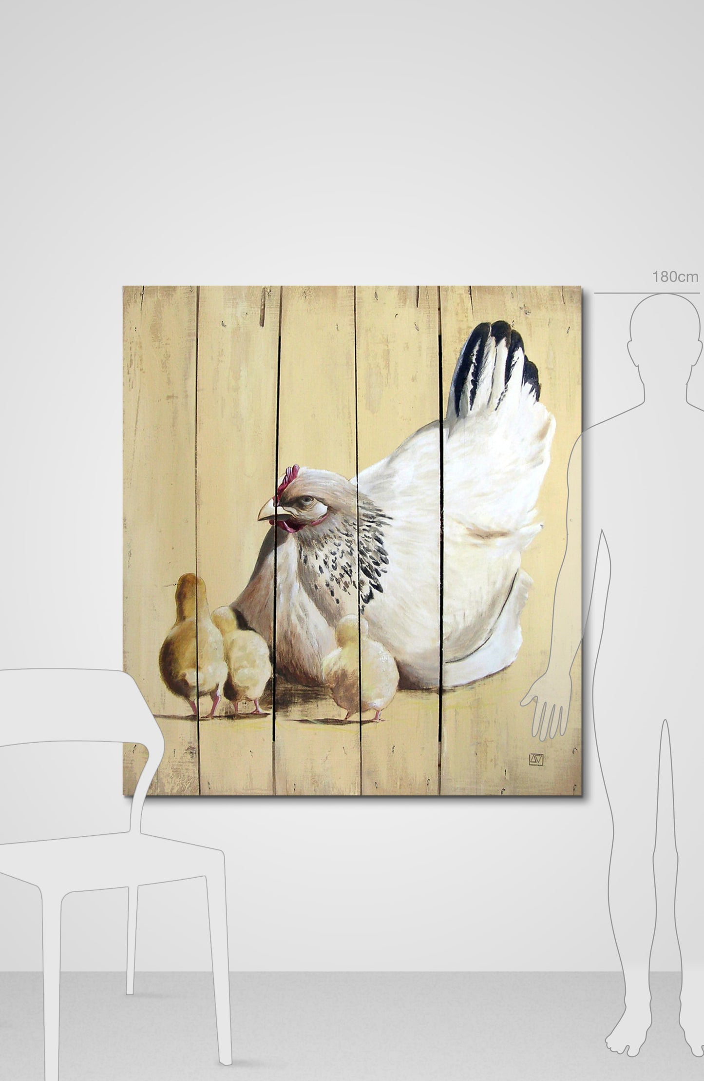 A chicken family