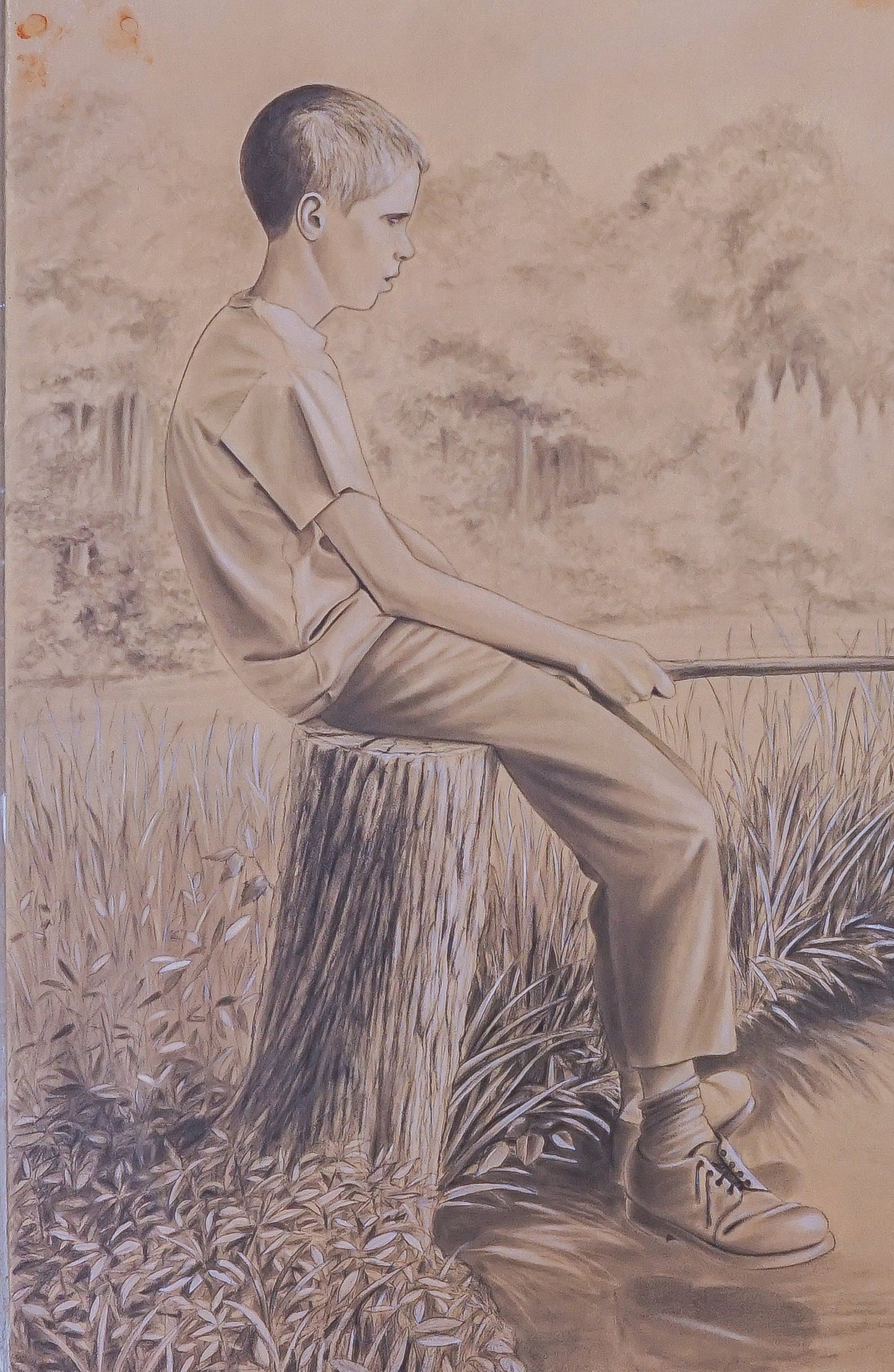 A Young Fisherman