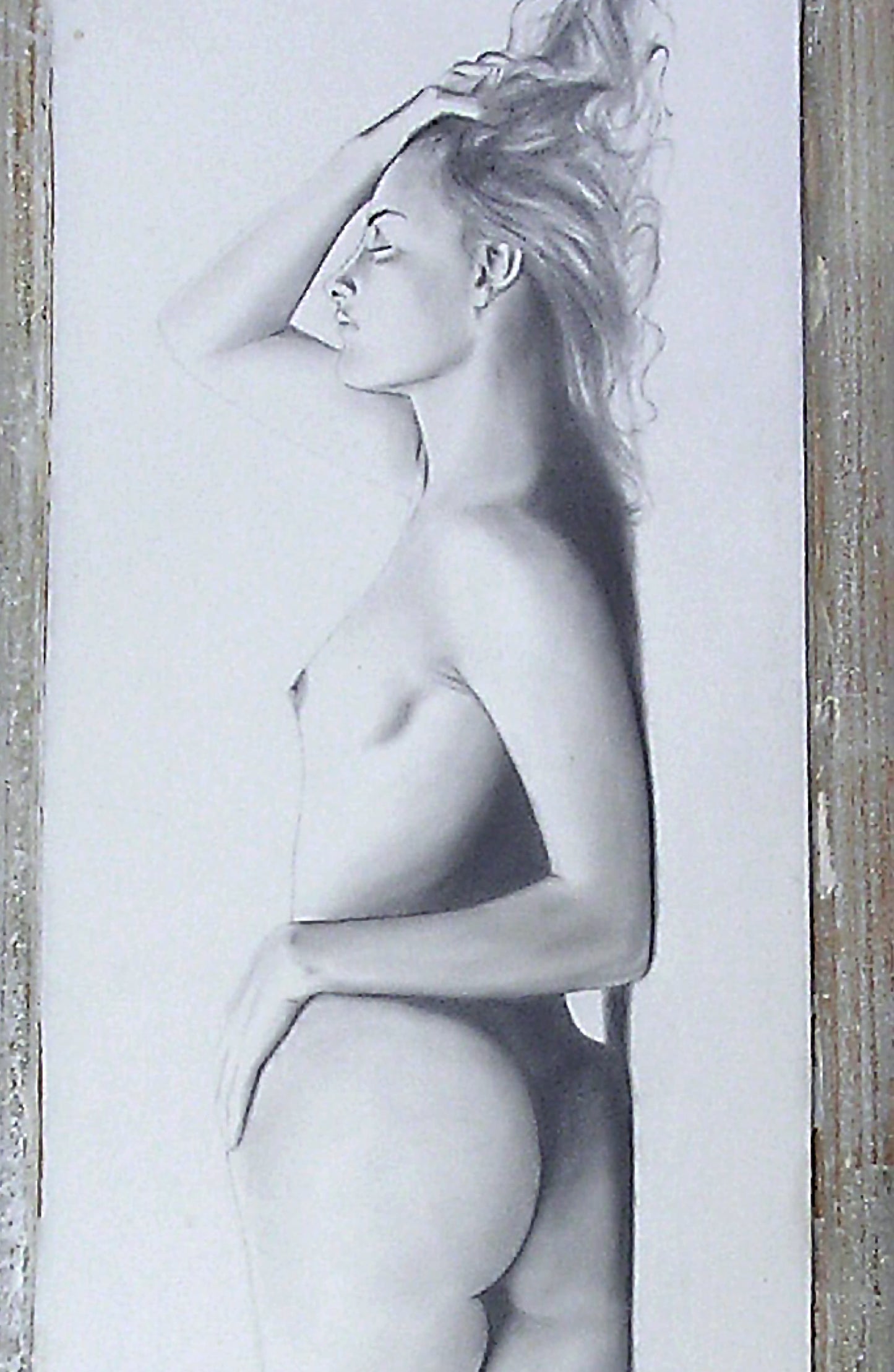 Nude reclining study