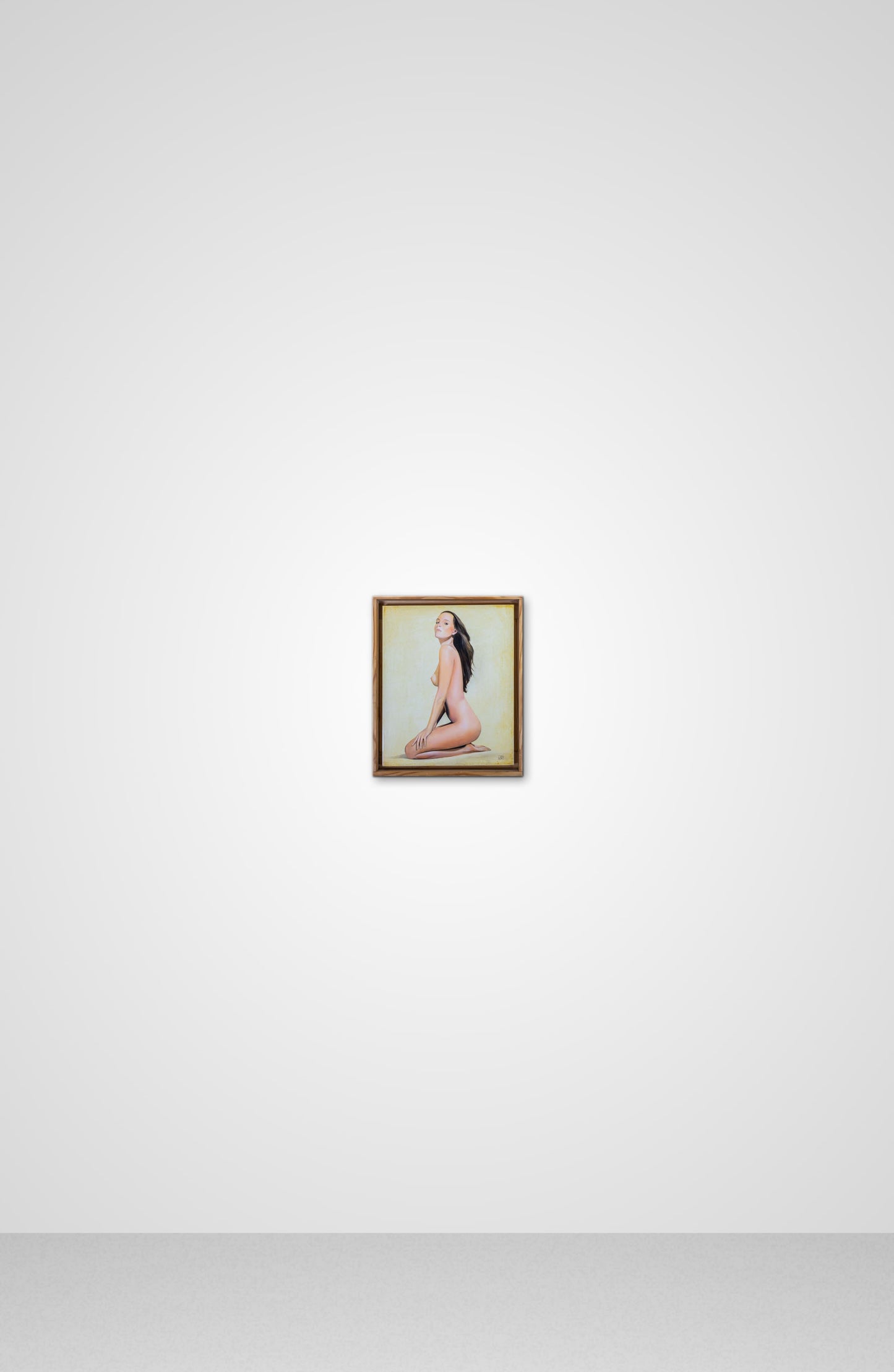 Study Of A Nude In Profile