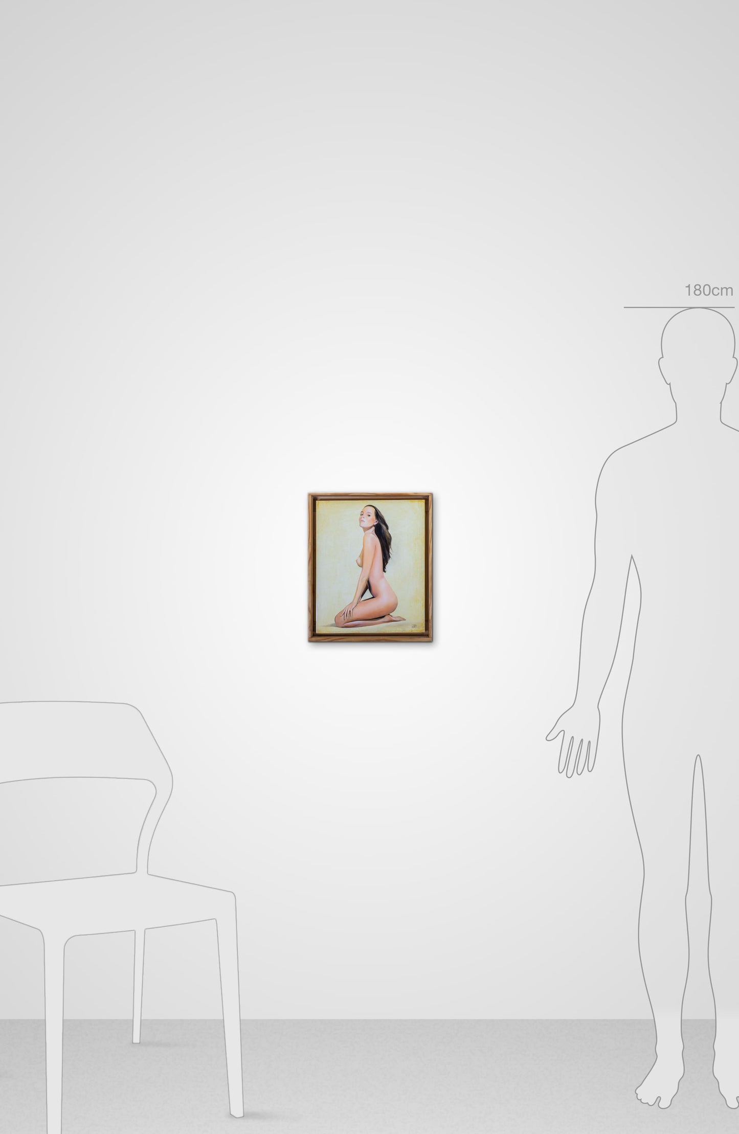 Study Of A Nude In Profile