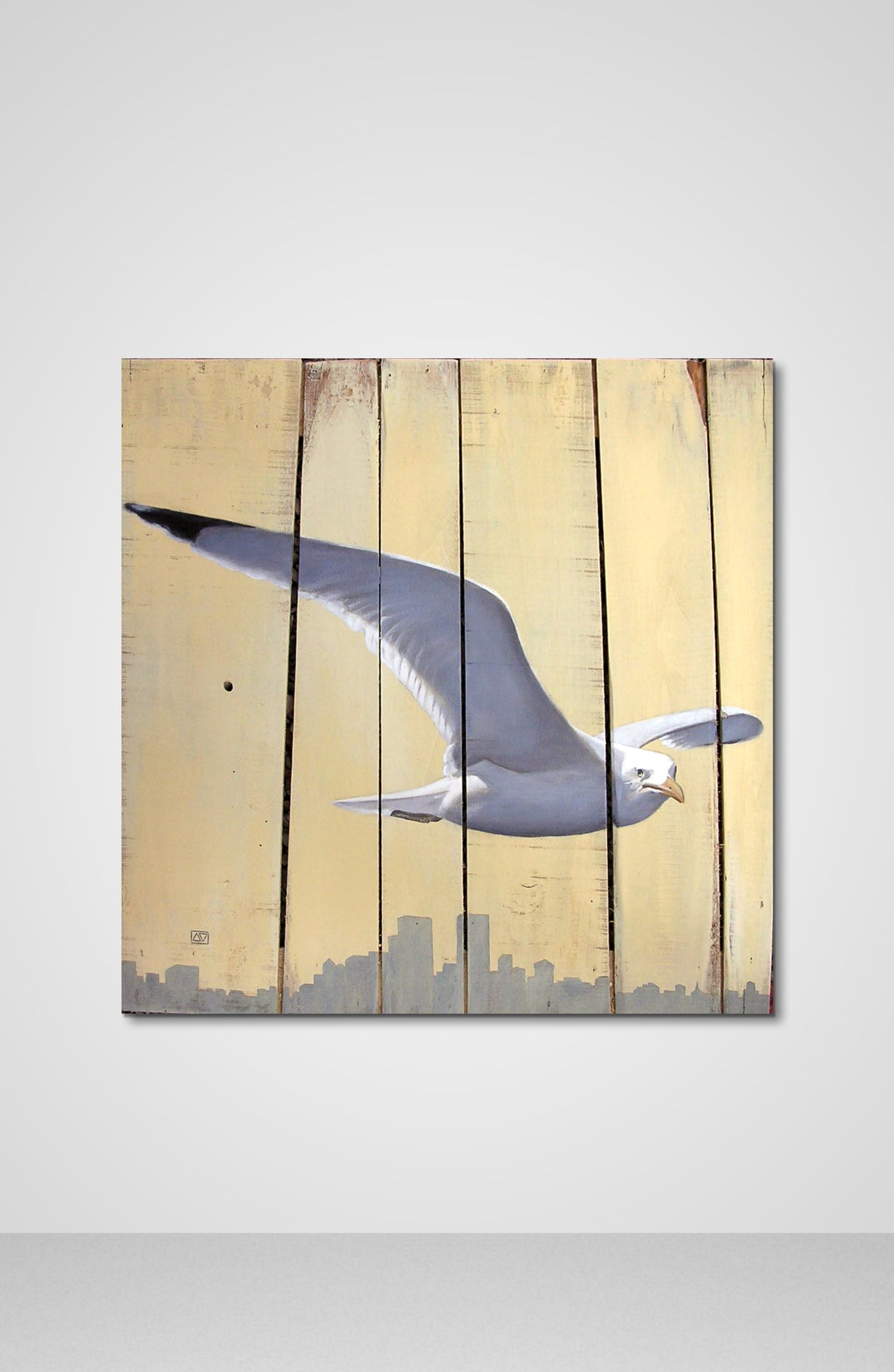 The flying seagul