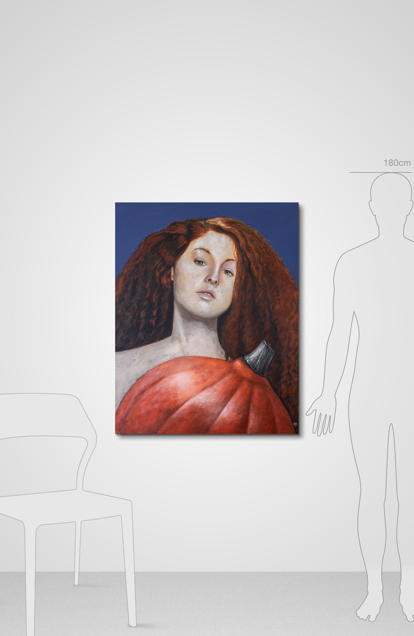 The Girl With A Pumpkin