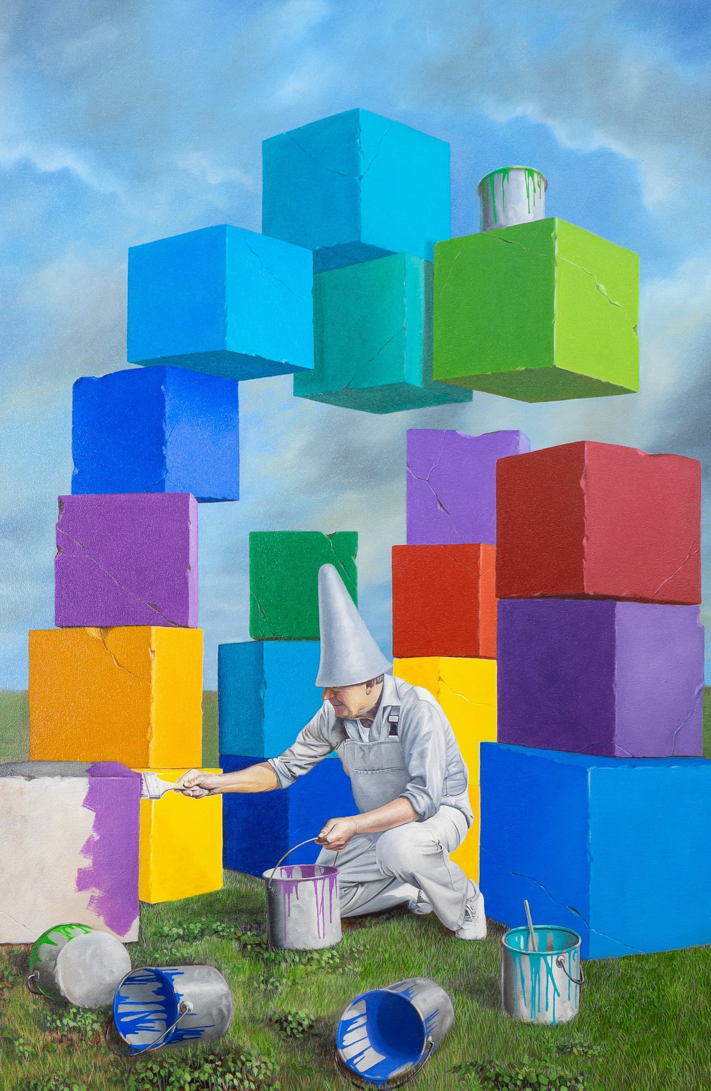 The New Stonehenge, The Rebuilders
