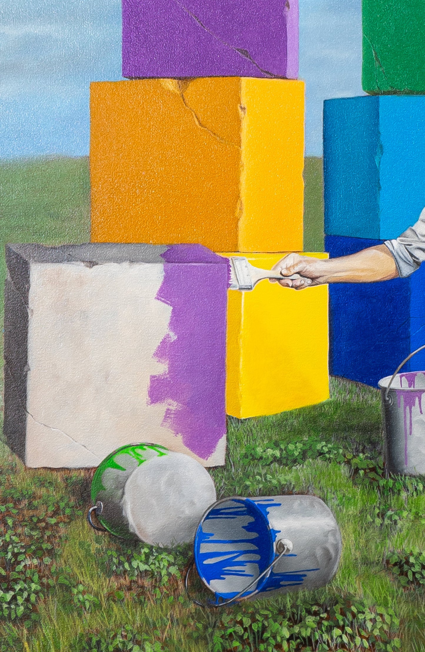 The New Stonehenge, The Rebuilders